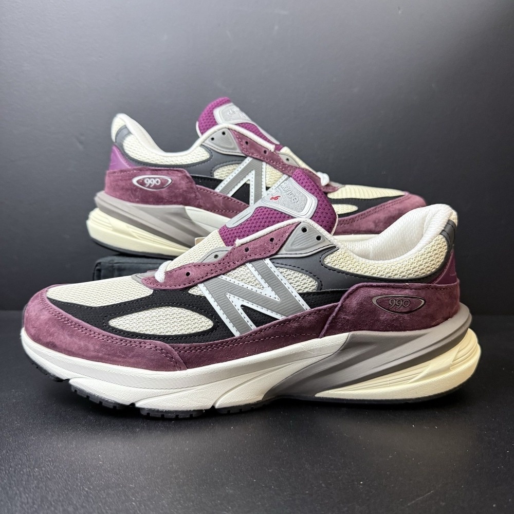 New Balance 990v6 Mens Size 10 Shoes Made in USA Dark Ember Red U990TF6 Sneakers